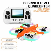 X3-2.8-inch Screen Control - Dual Electric Drone--Orange
